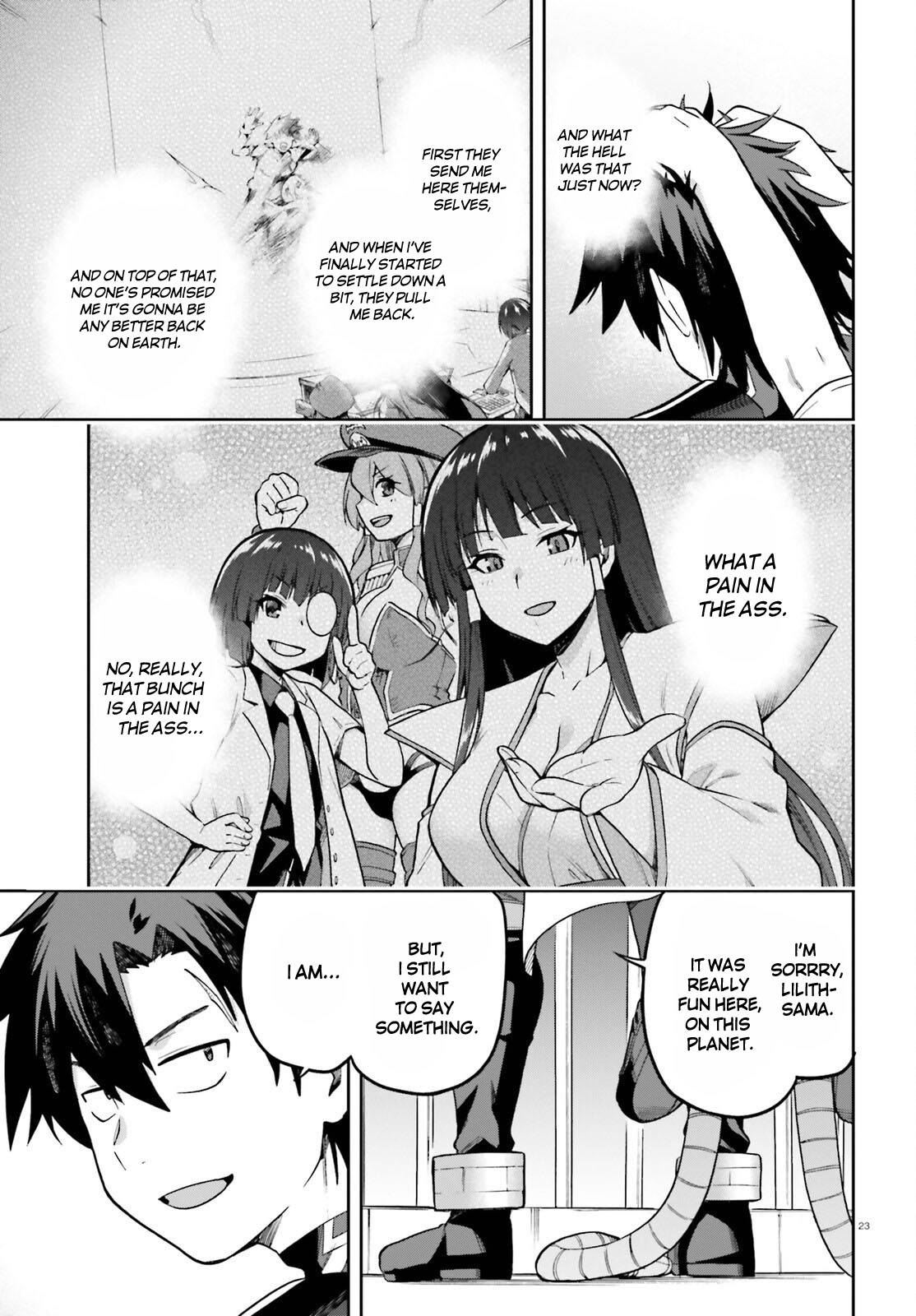Sentouin, Hakenshimasu! chapter 46 page 23