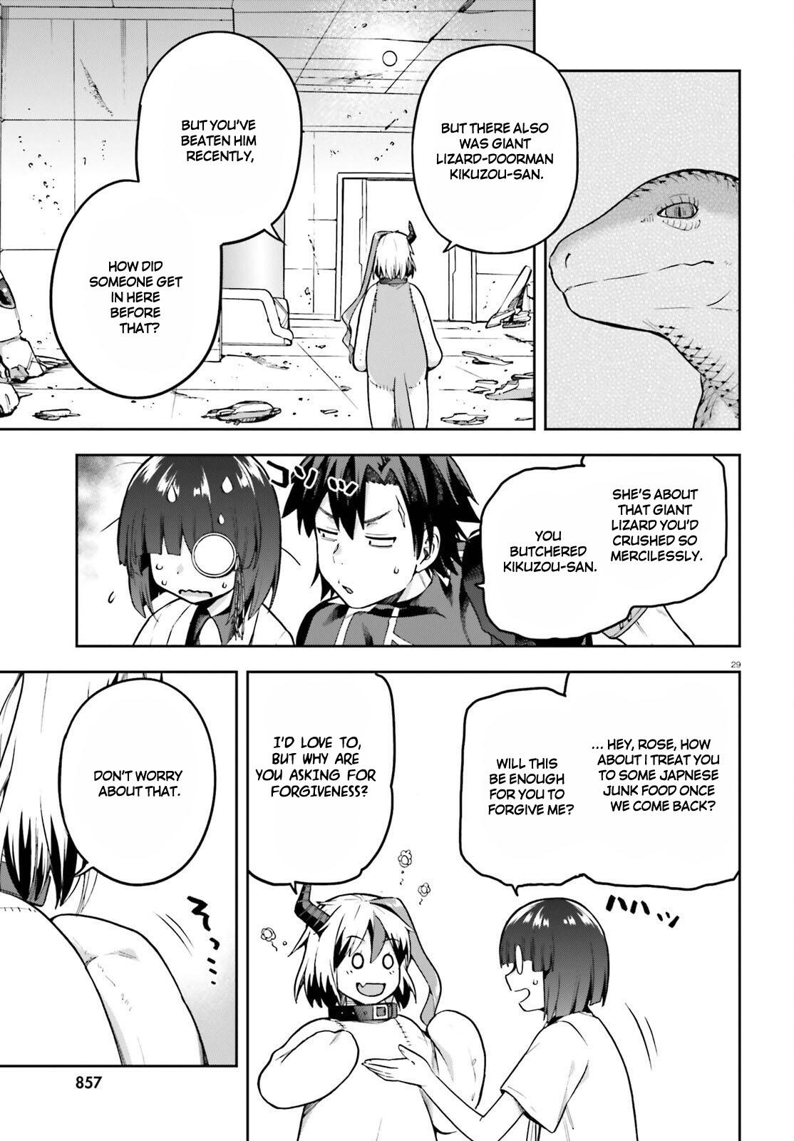 Sentouin, Hakenshimasu! chapter 47 page 29