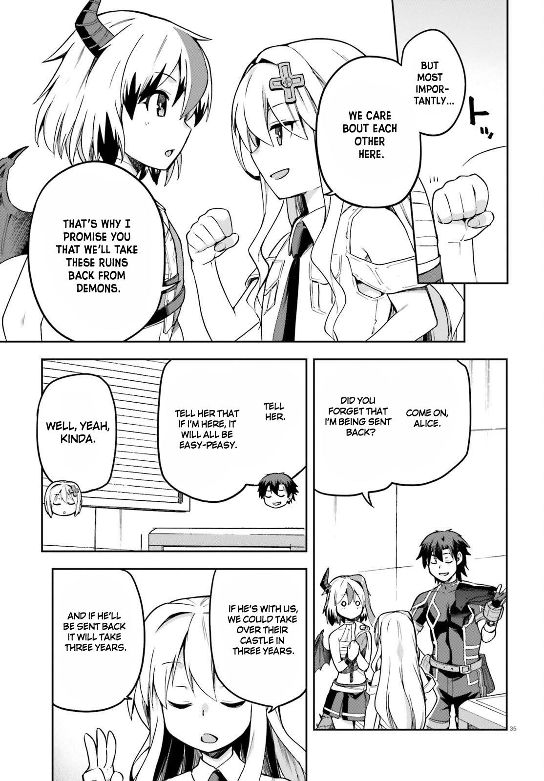 Sentouin, Hakenshimasu! chapter 47 page 35