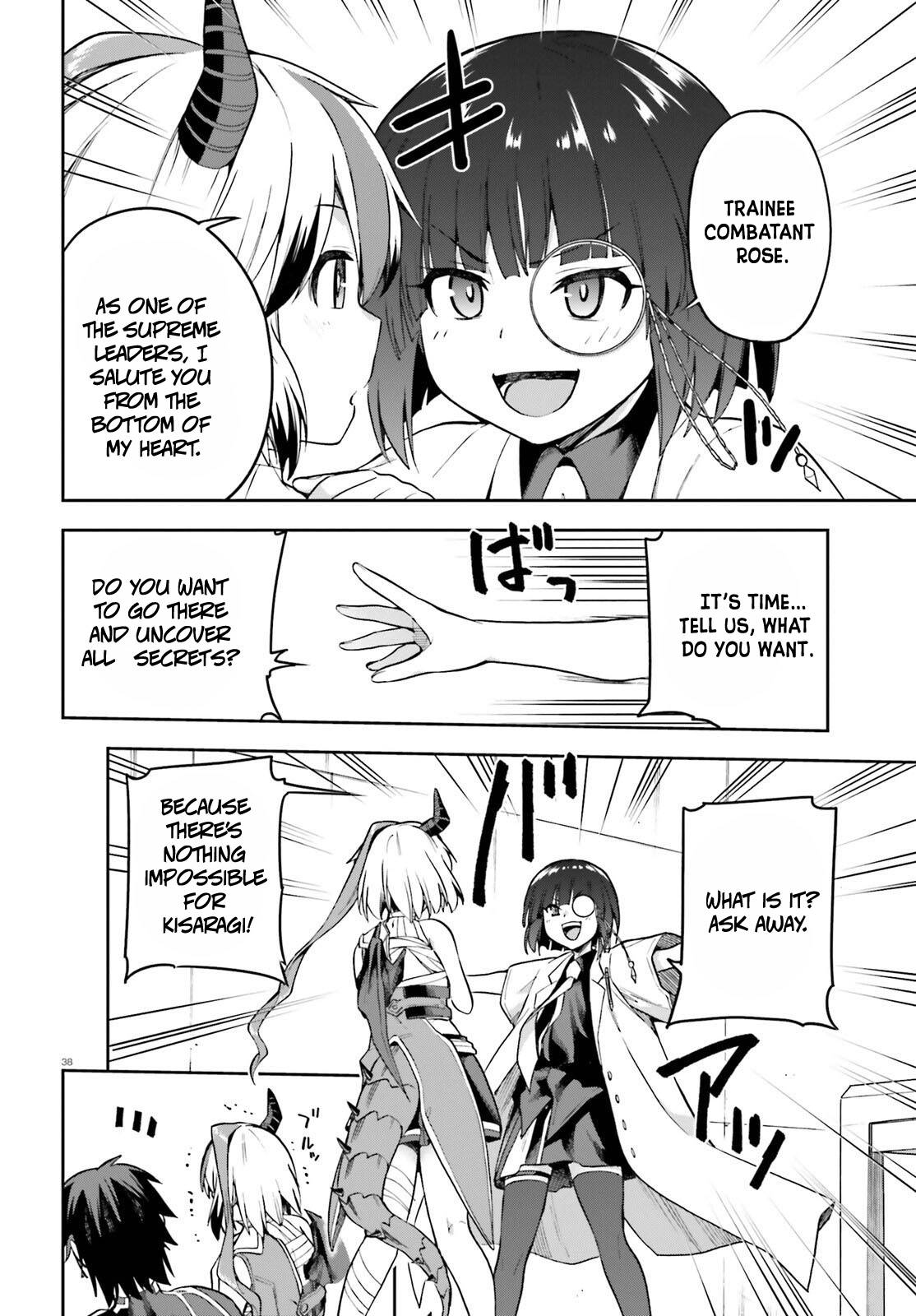 Sentouin, Hakenshimasu! chapter 47 page 38