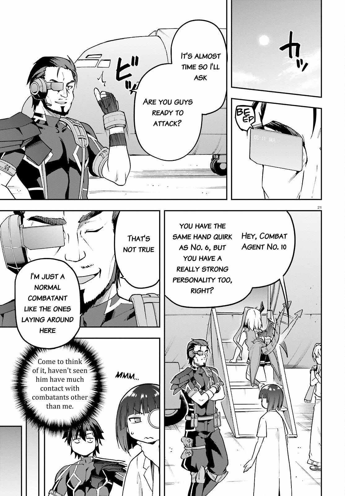 Sentouin, Hakenshimasu! chapter 48 page 21