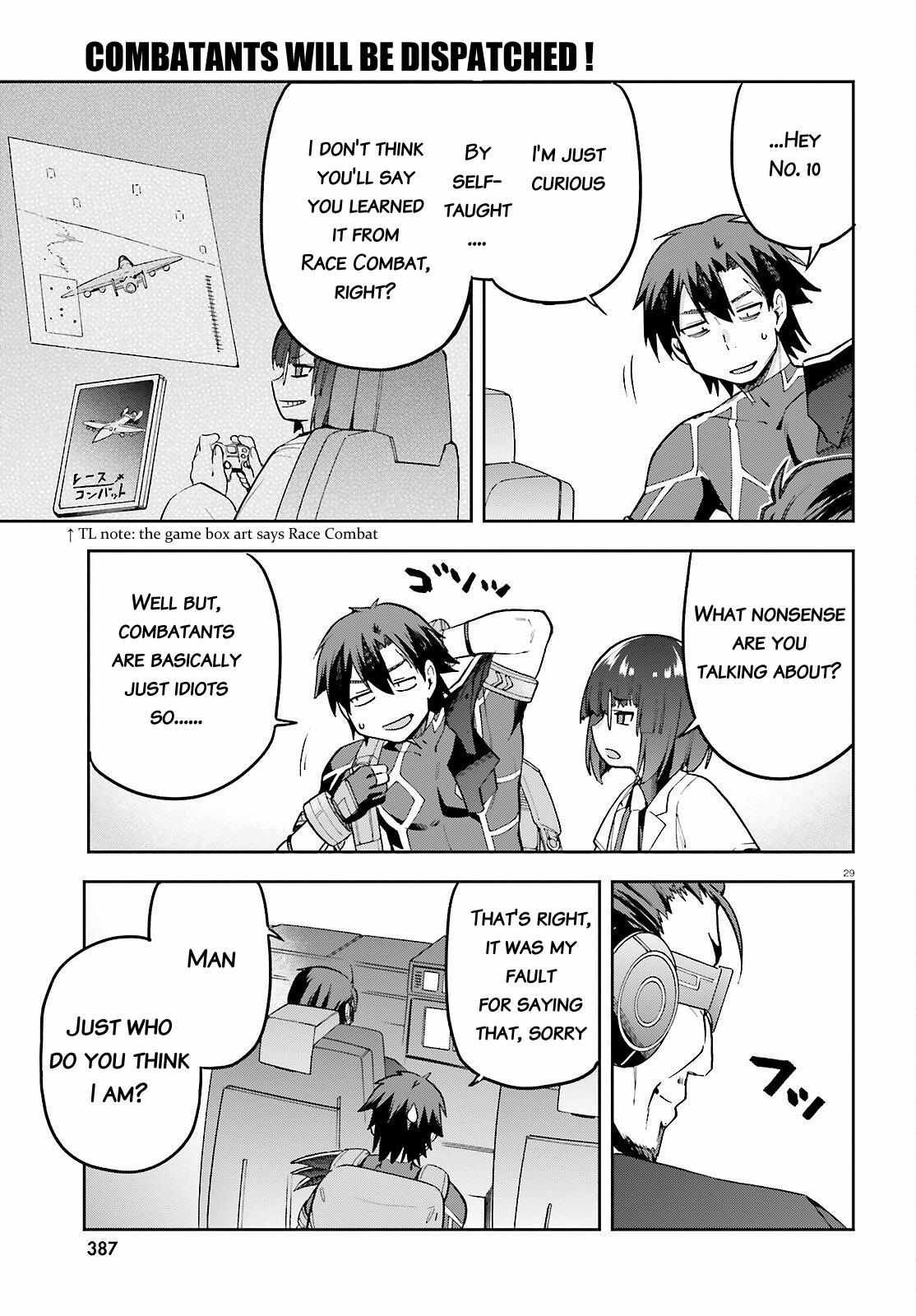 Sentouin, Hakenshimasu! chapter 48 page 29