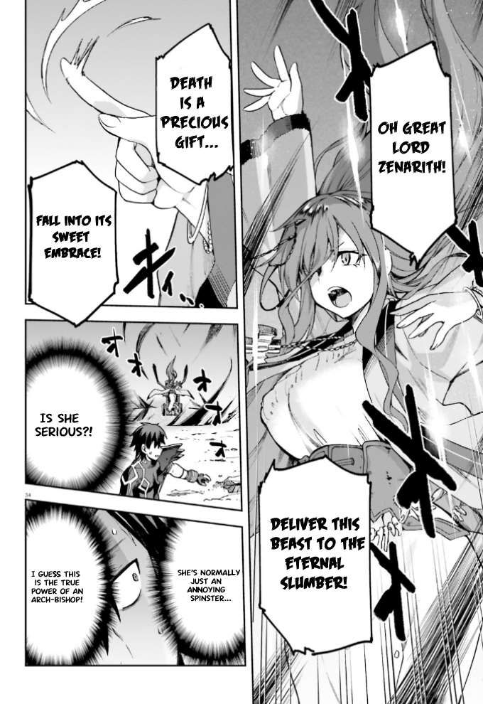 Sentouin, Hakenshimasu! chapter 57 page 34