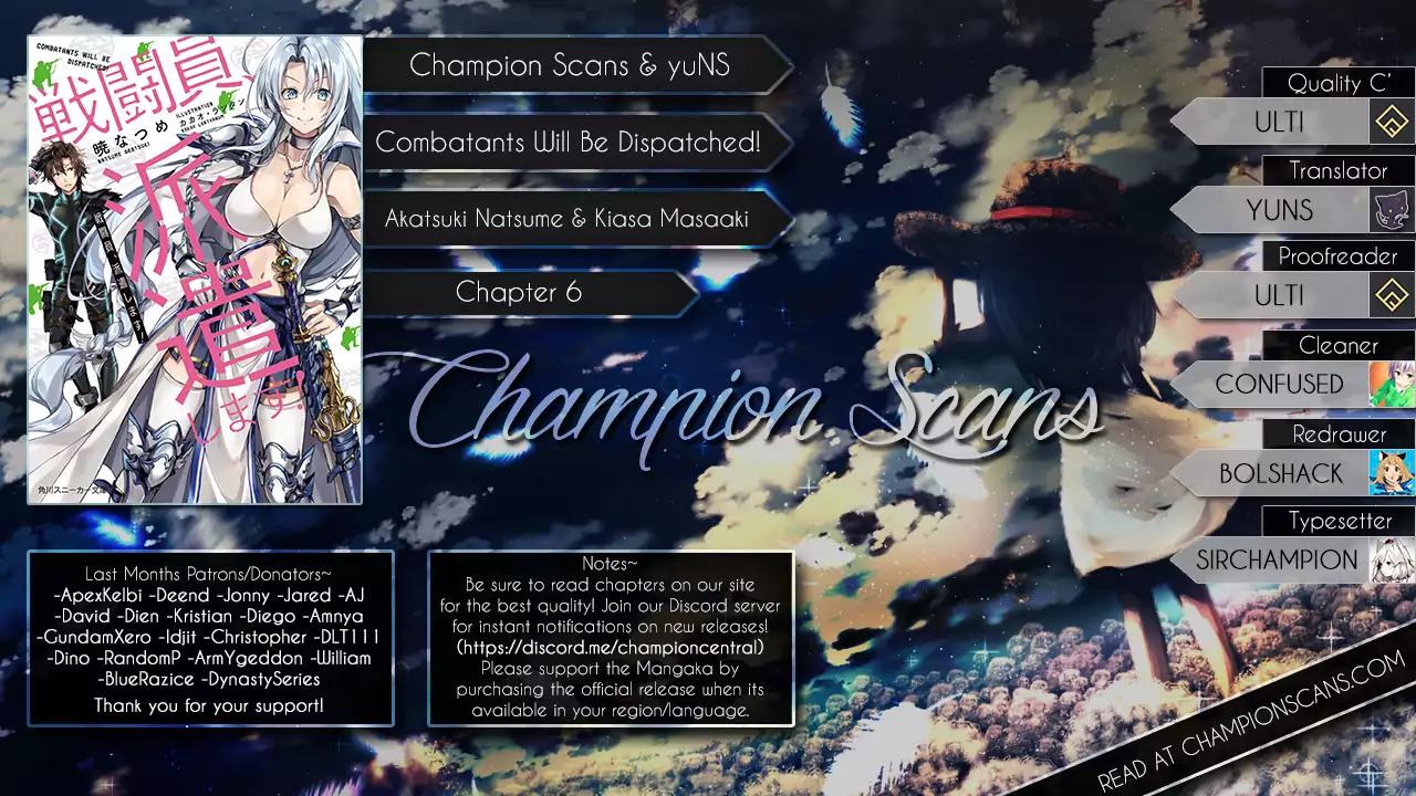 Sentouin, Hakenshimasu! chapter 6 page 1