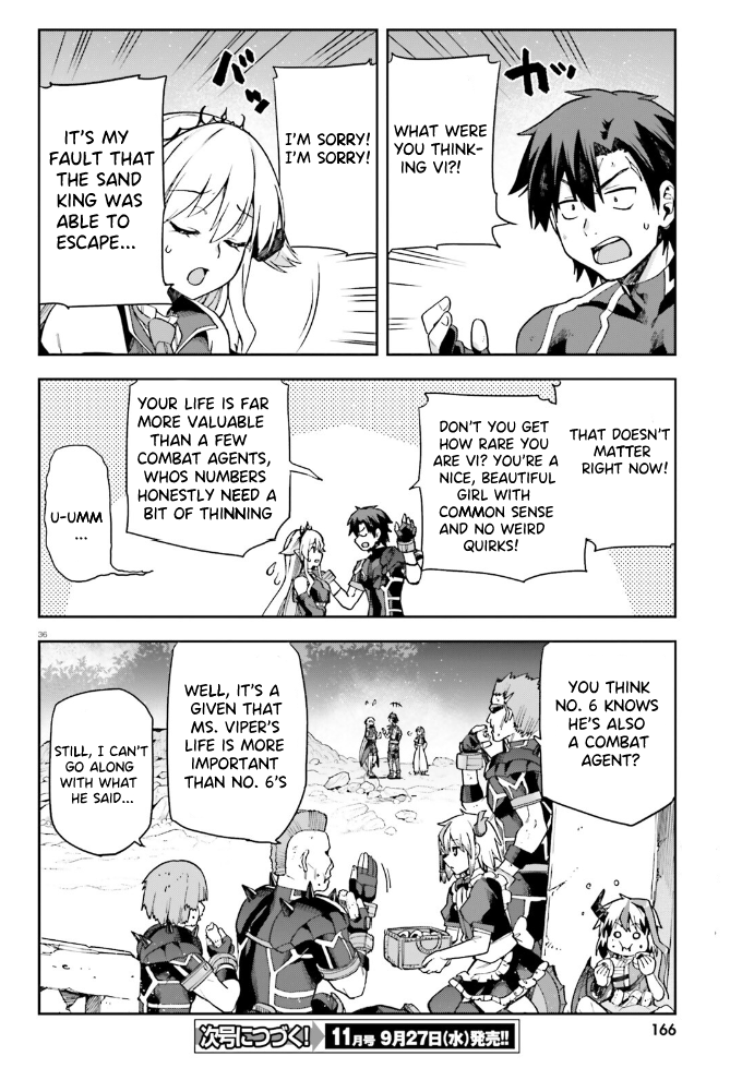 Sentouin, Hakenshimasu! chapter 60 page 36