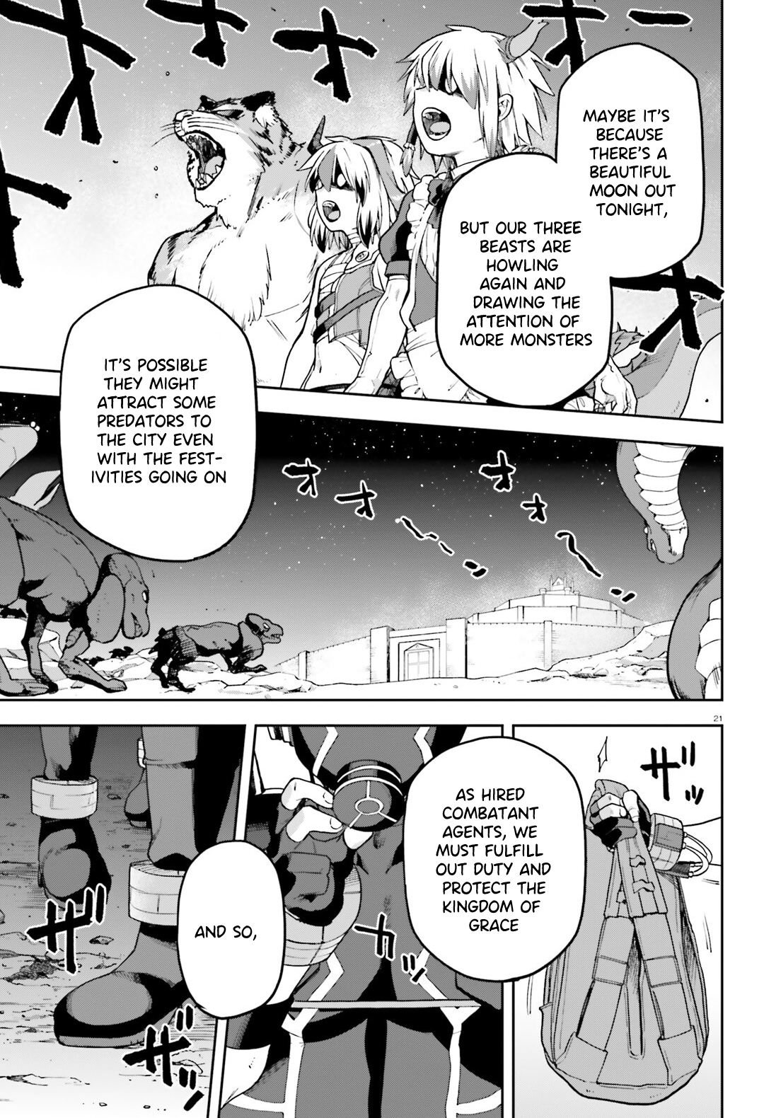 Sentouin, Hakenshimasu! chapter 64 page 22