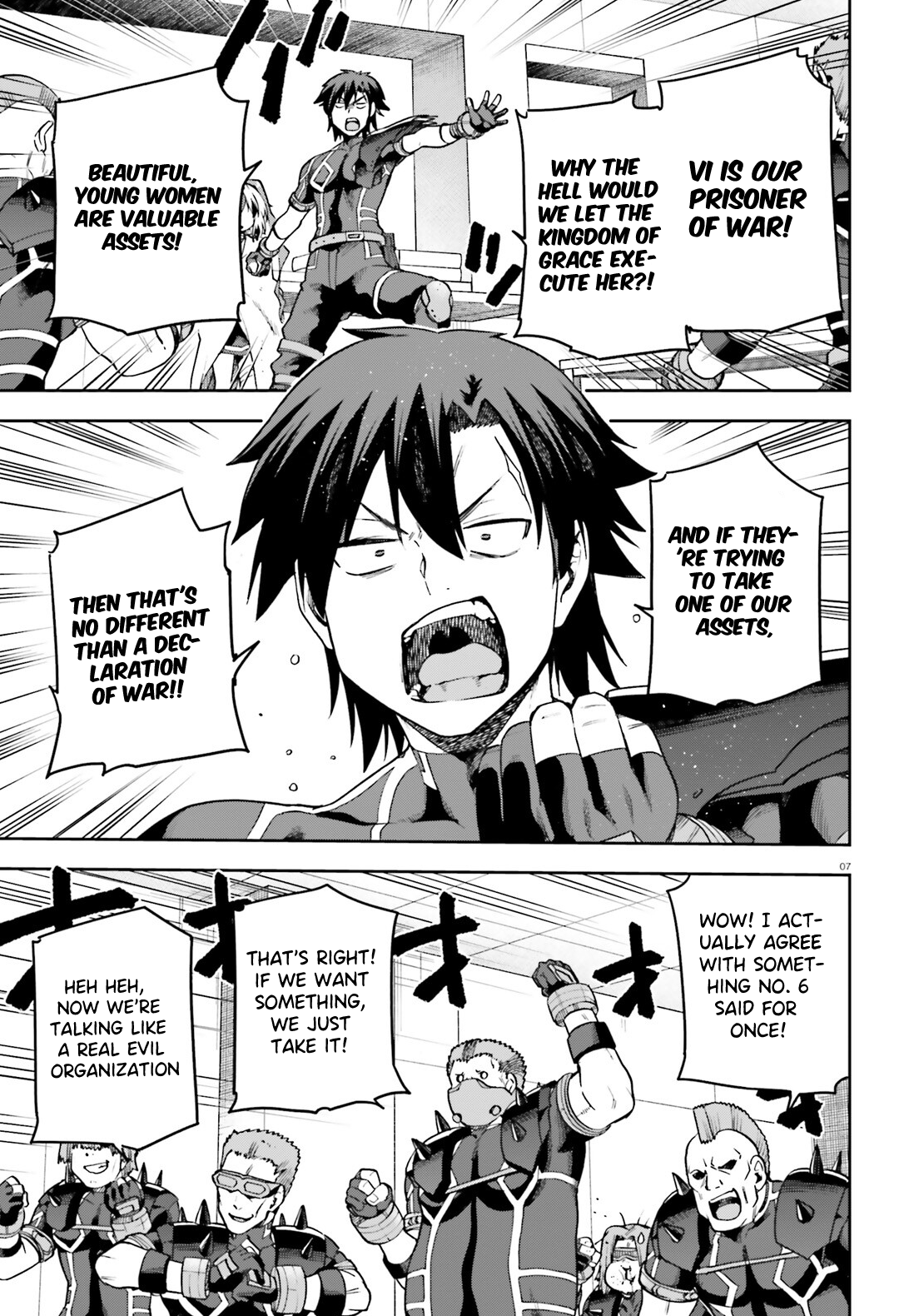 Sentouin, Hakenshimasu! chapter 64 page 8