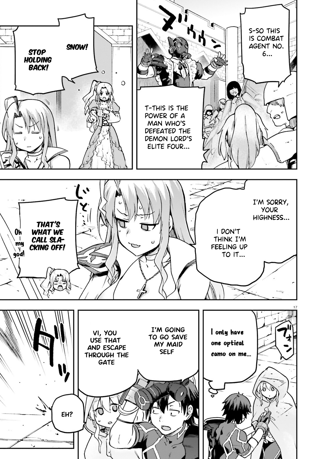 Sentouin, Hakenshimasu! chapter 65 page 18