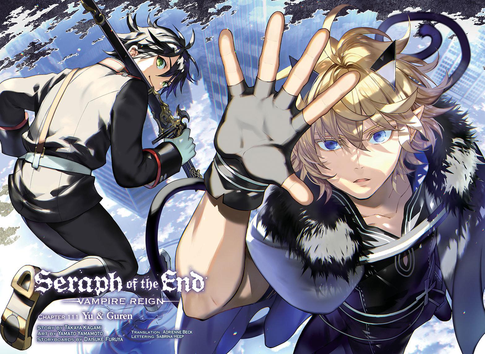 Seraph of the End chapter 111 page 1