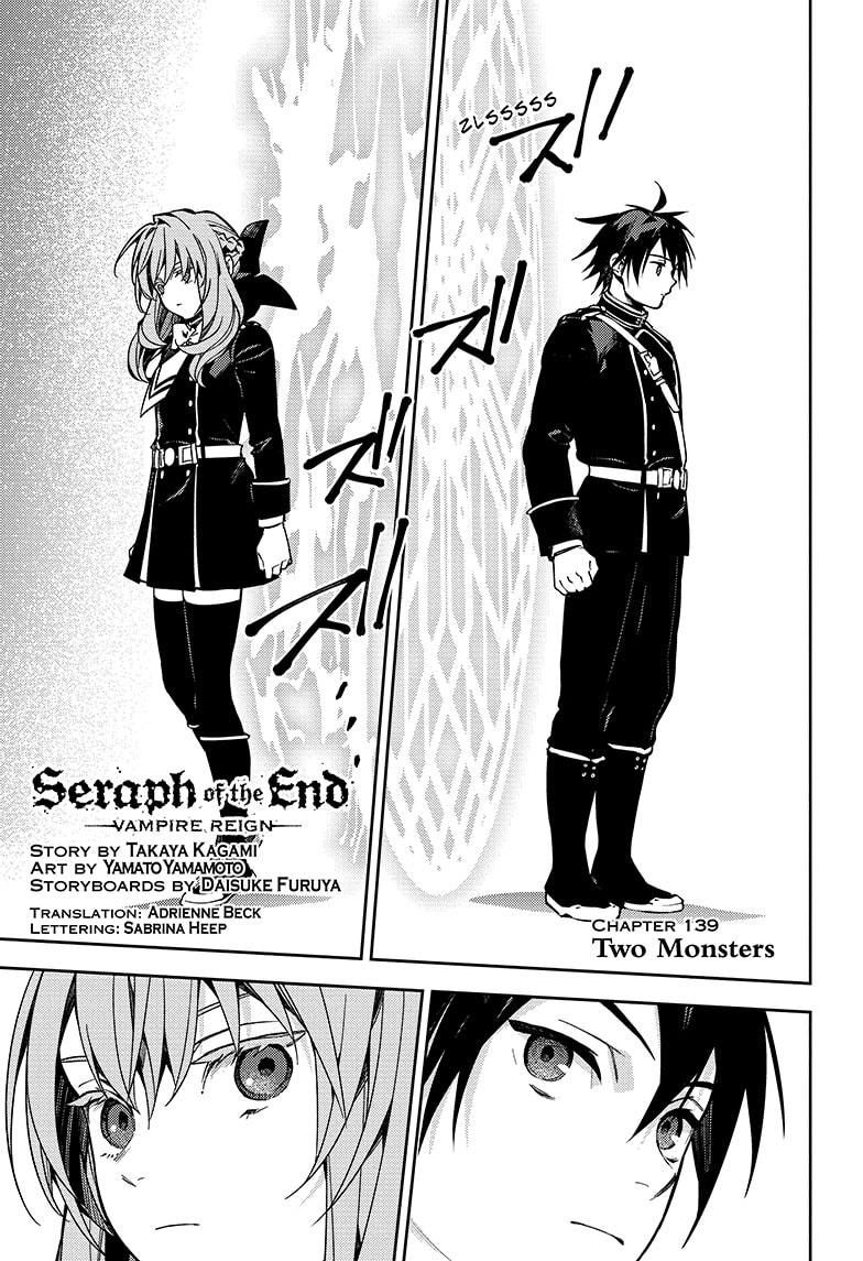 Seraph of the End chapter 139 page 1