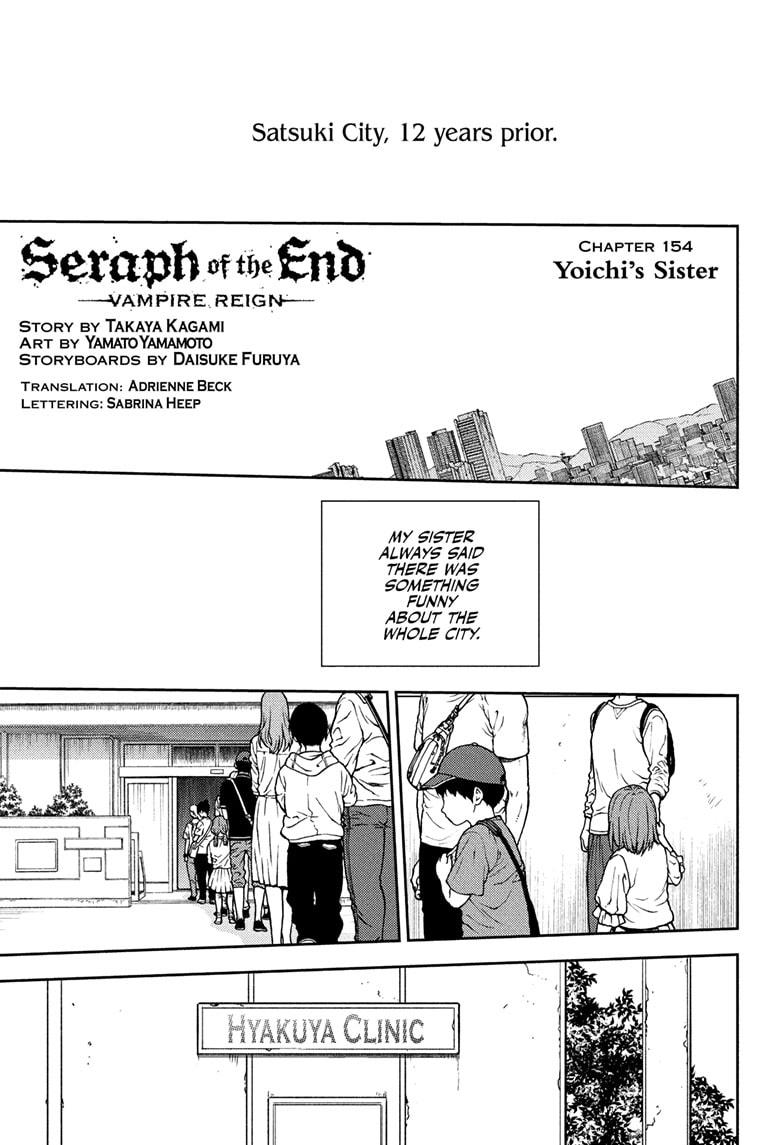 Seraph of the End chapter 154 page 1