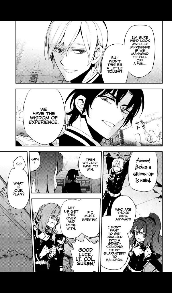 Seraph of the End chapter 25 page 36