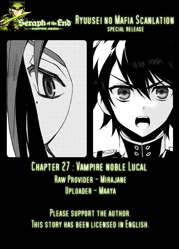 Seraph of the End chapter 27 page 1