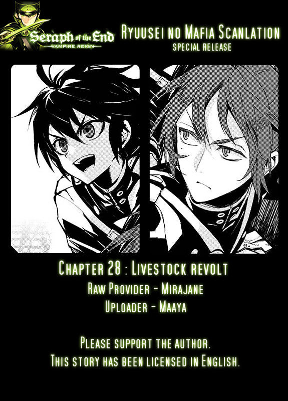 Seraph of the End chapter 28 page 1