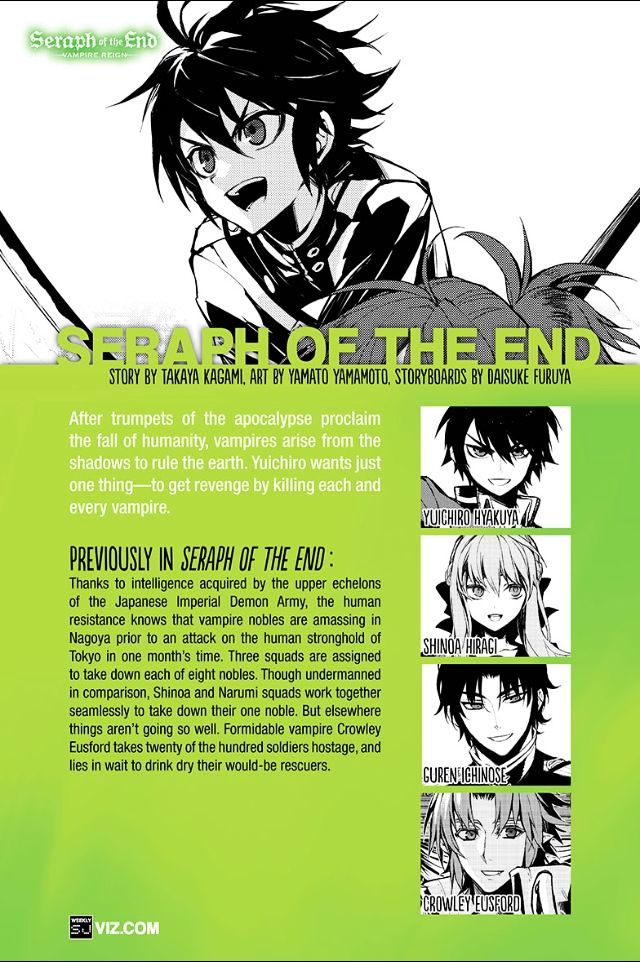 Seraph of the End chapter 29 page 1