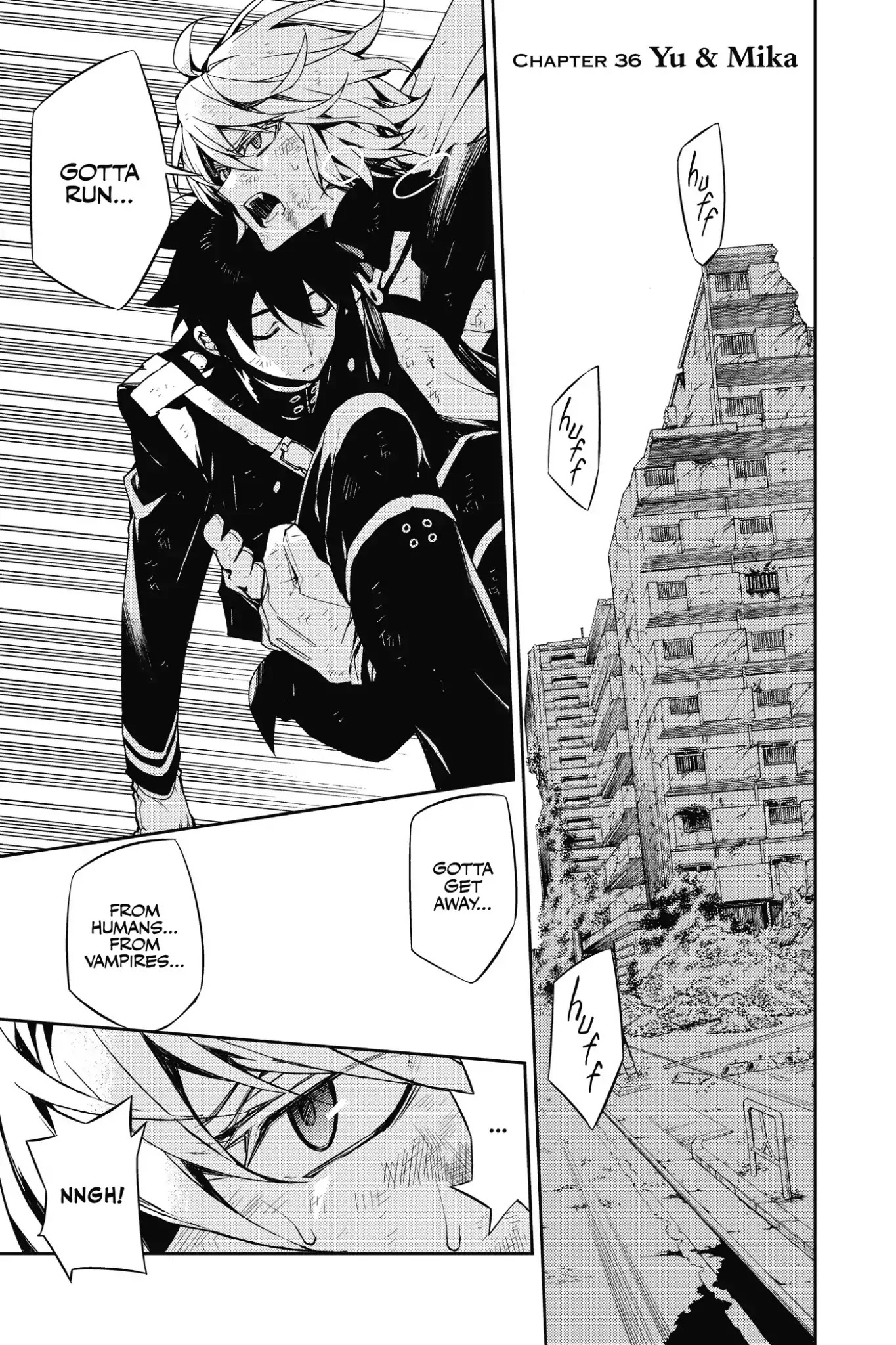 Seraph of the End chapter 36 page 1