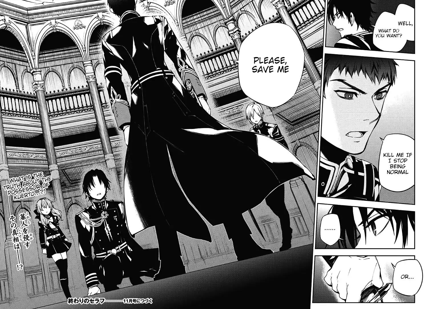 Seraph of the End chapter 71 page 33