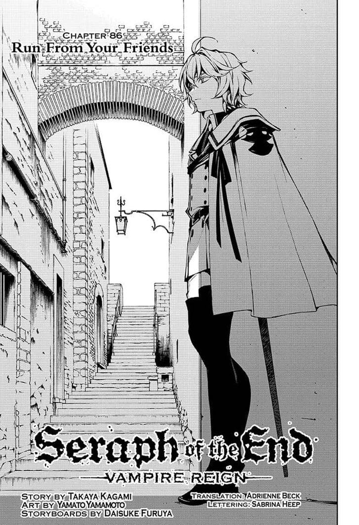 Seraph of the End chapter 86 page 1