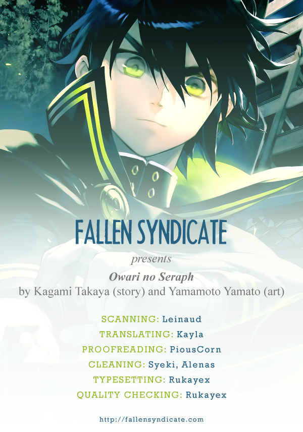 Seraph of the End chapter 9 page 1