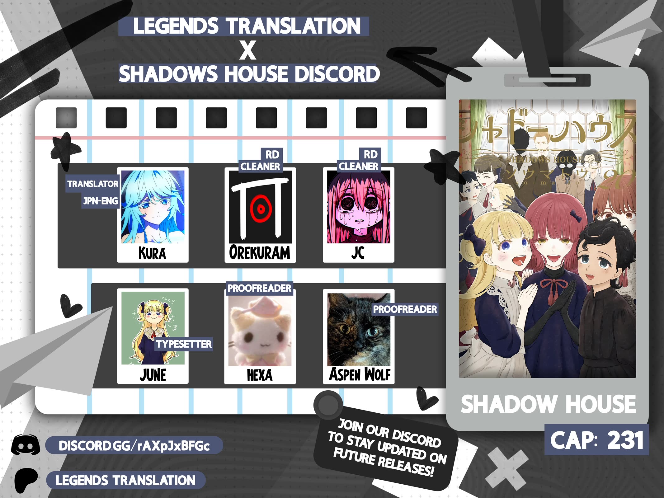 Shadow House chapter 231 page 1