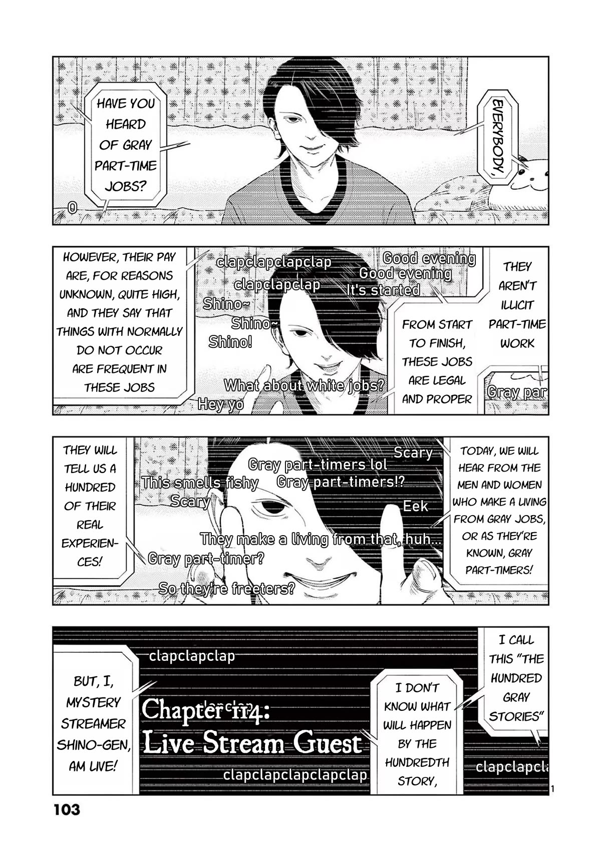 Shady Part-Time Jobs: No Escape chapter 114 page 1