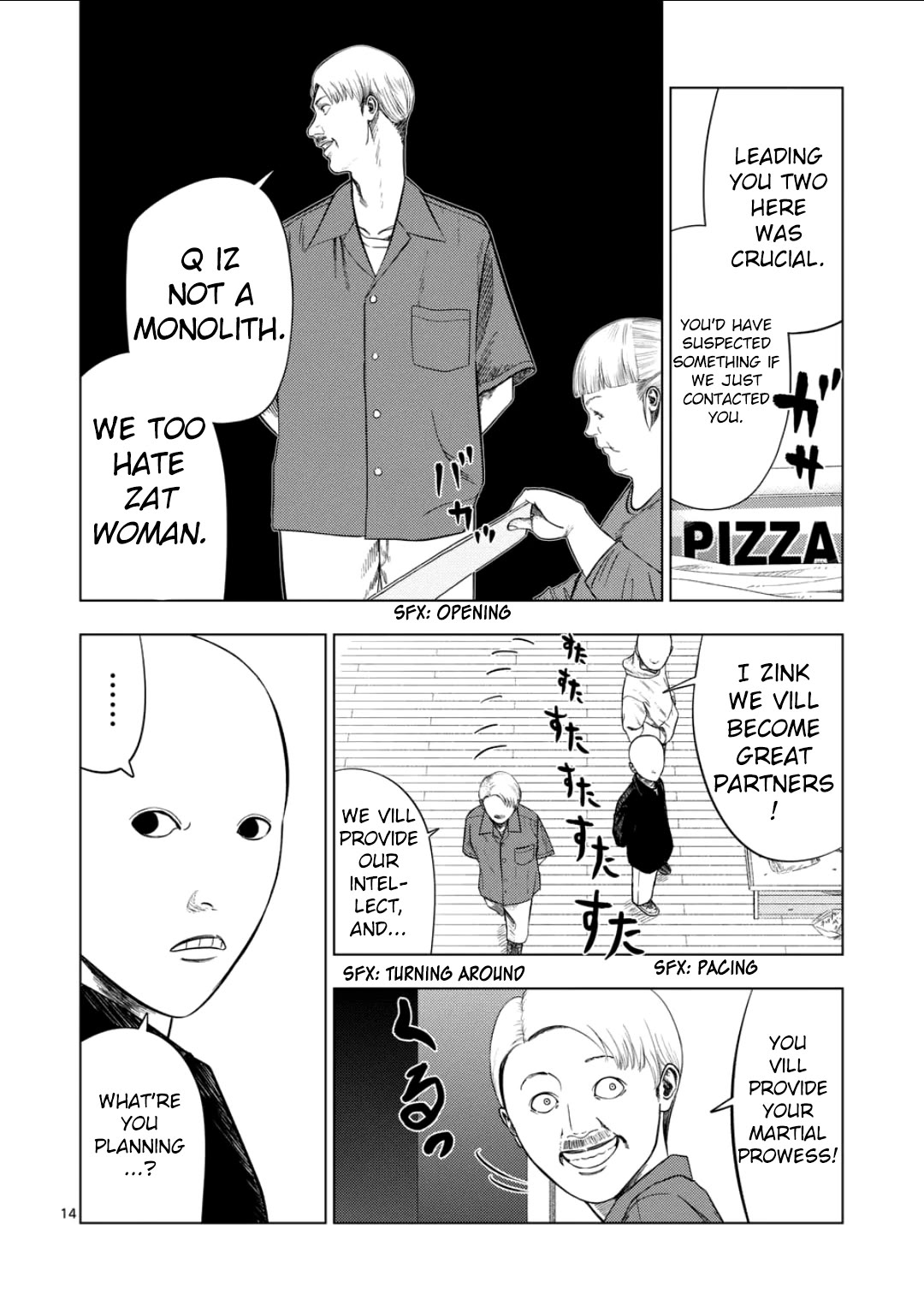 Shady Part-Time Jobs: No Escape chapter 209 page 14