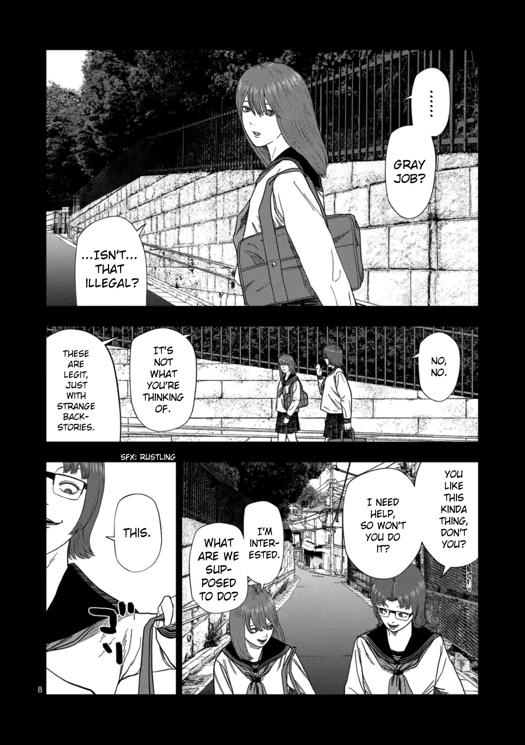 Shady Part-Time Jobs: No Escape chapter 237 page 8