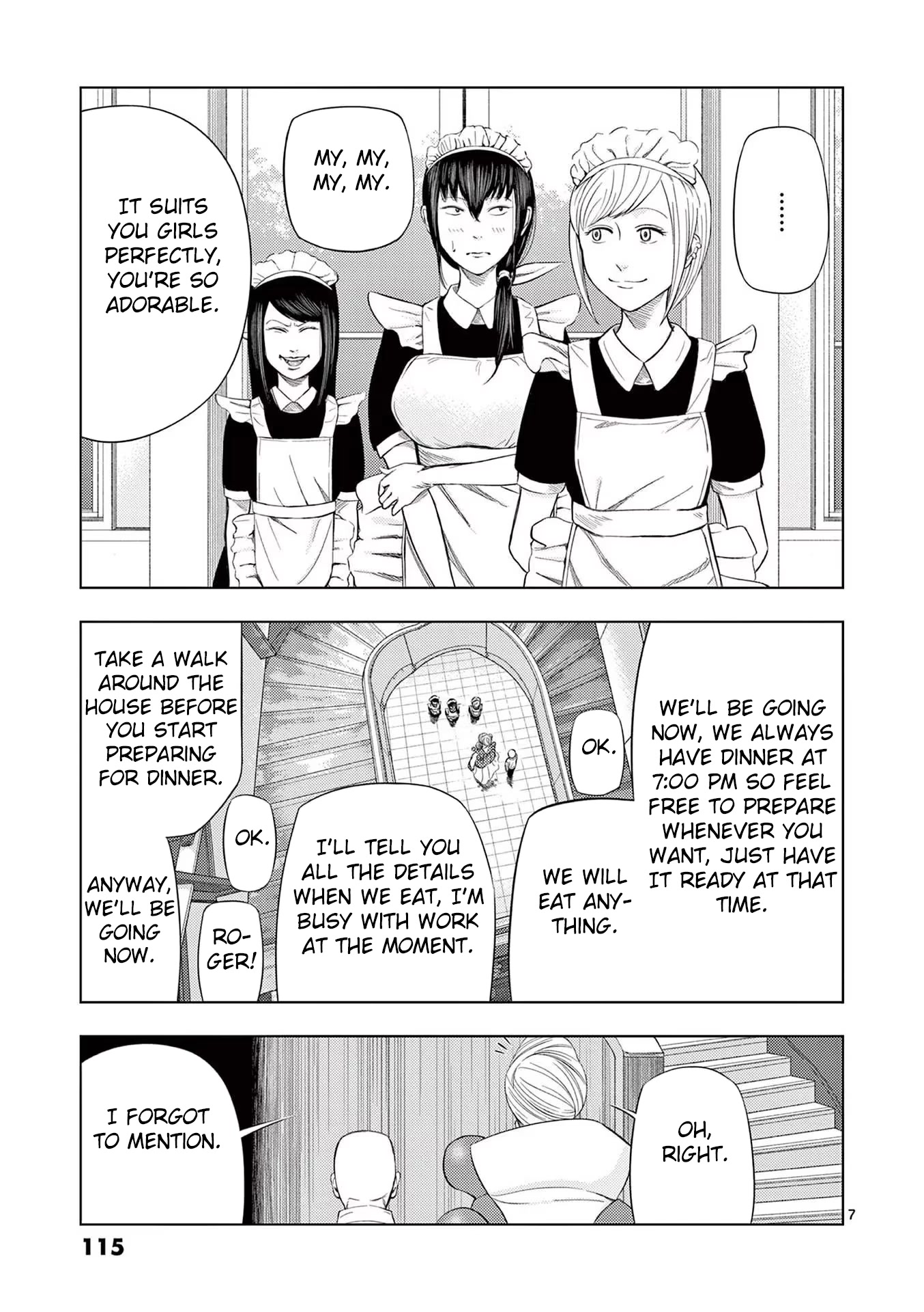 Shady Part-Time Jobs: No Escape chapter 43 page 7