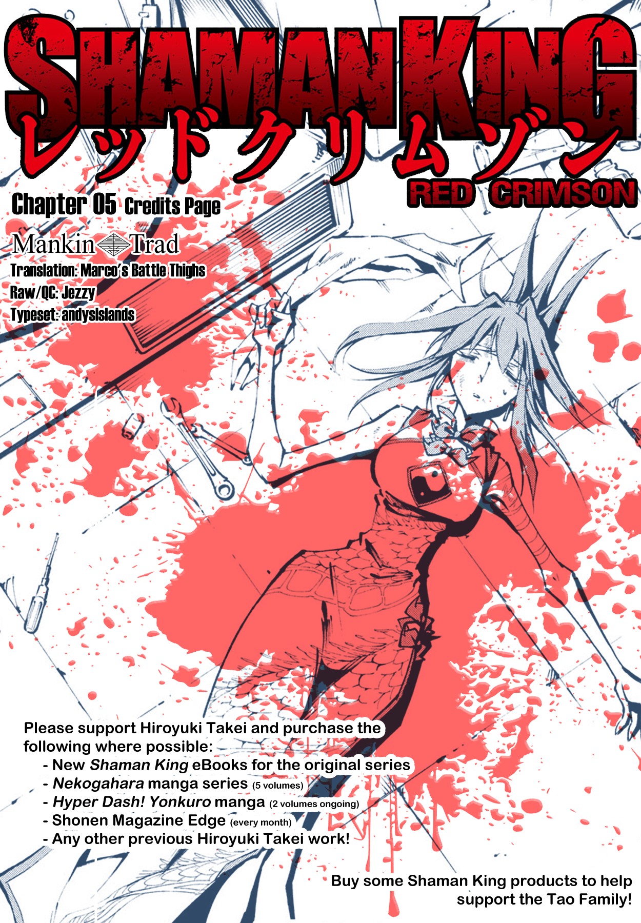 Shaman King: Red Crimson chapter 5 page 1