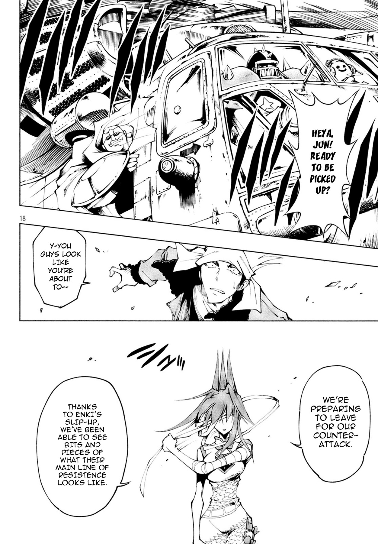 Shaman King: Red Crimson chapter 5 page 17