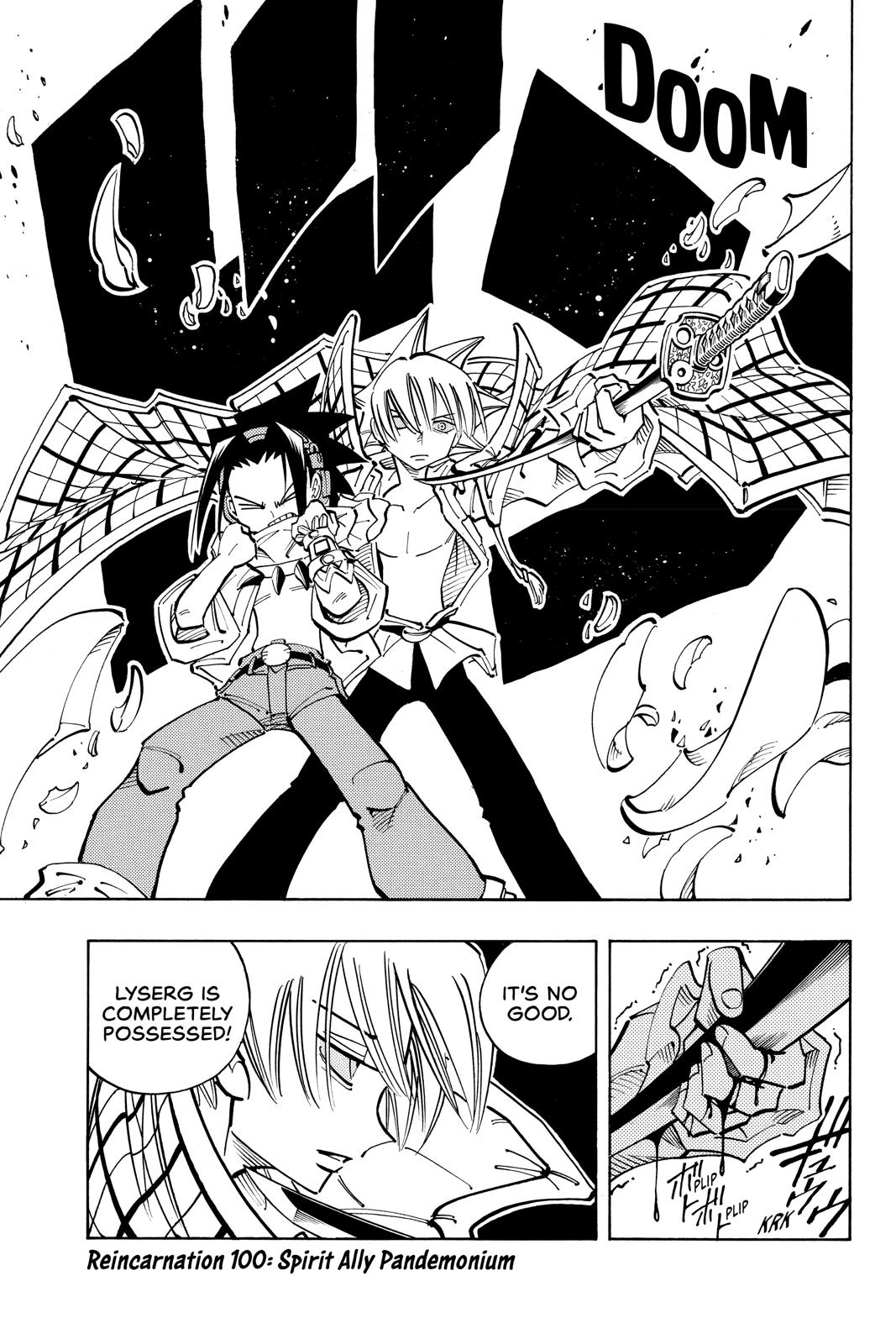 Shaman King chapter 100 page 1