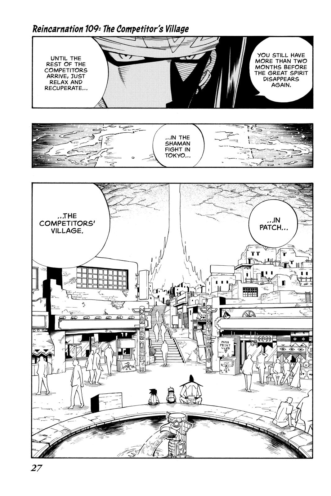 Shaman King chapter 109 page 1