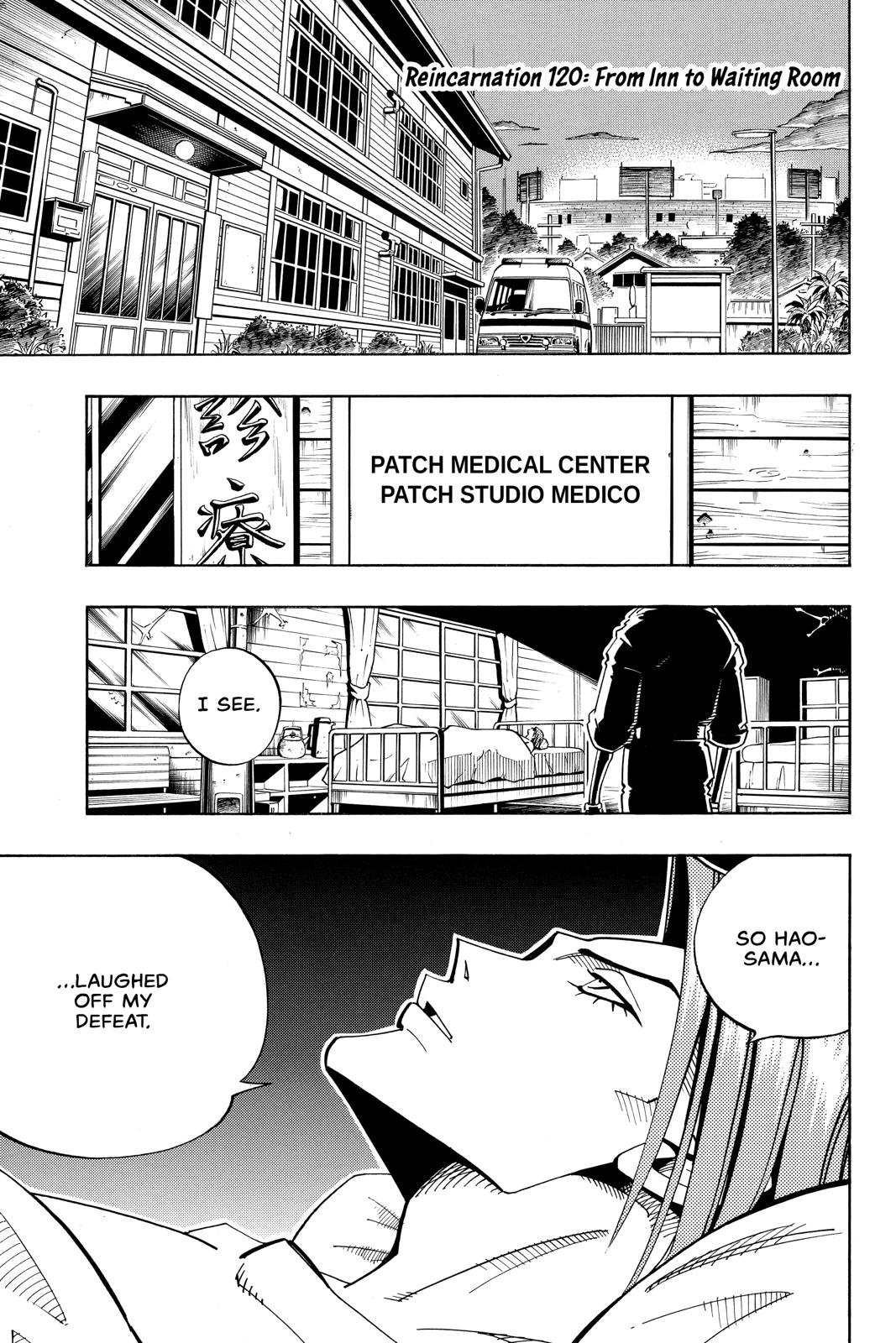 Shaman King chapter 120 page 1