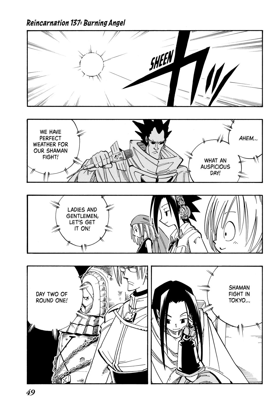 Shaman King chapter 137 page 1