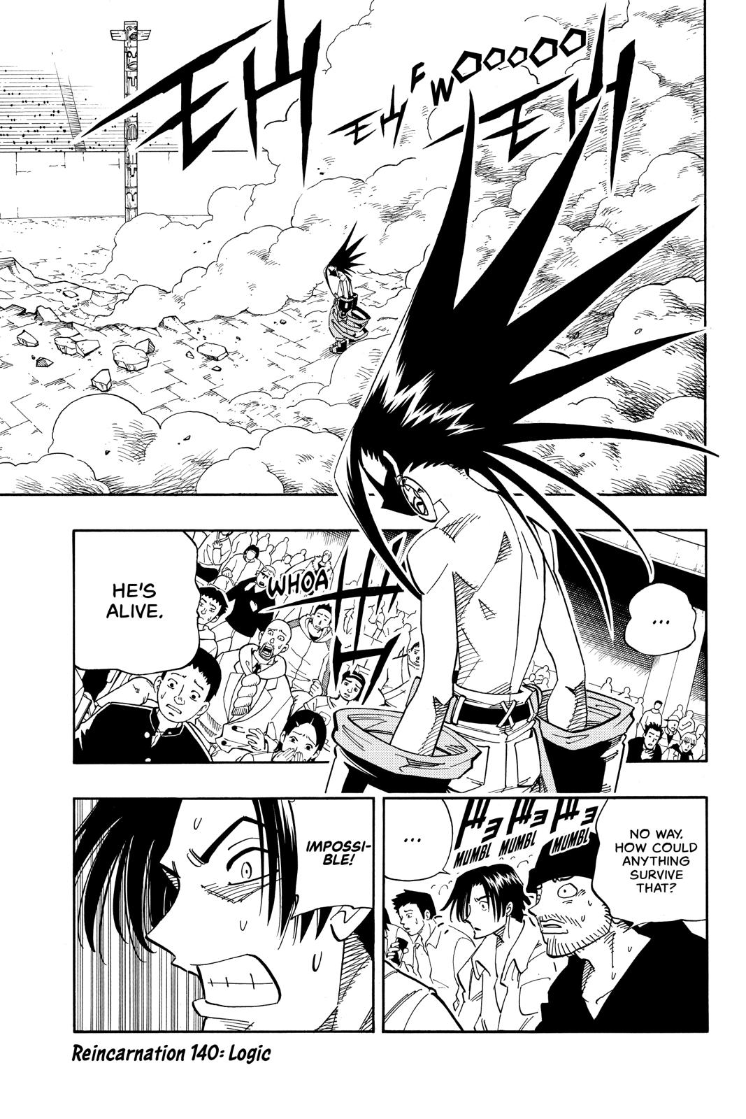 Shaman King chapter 140 page 1