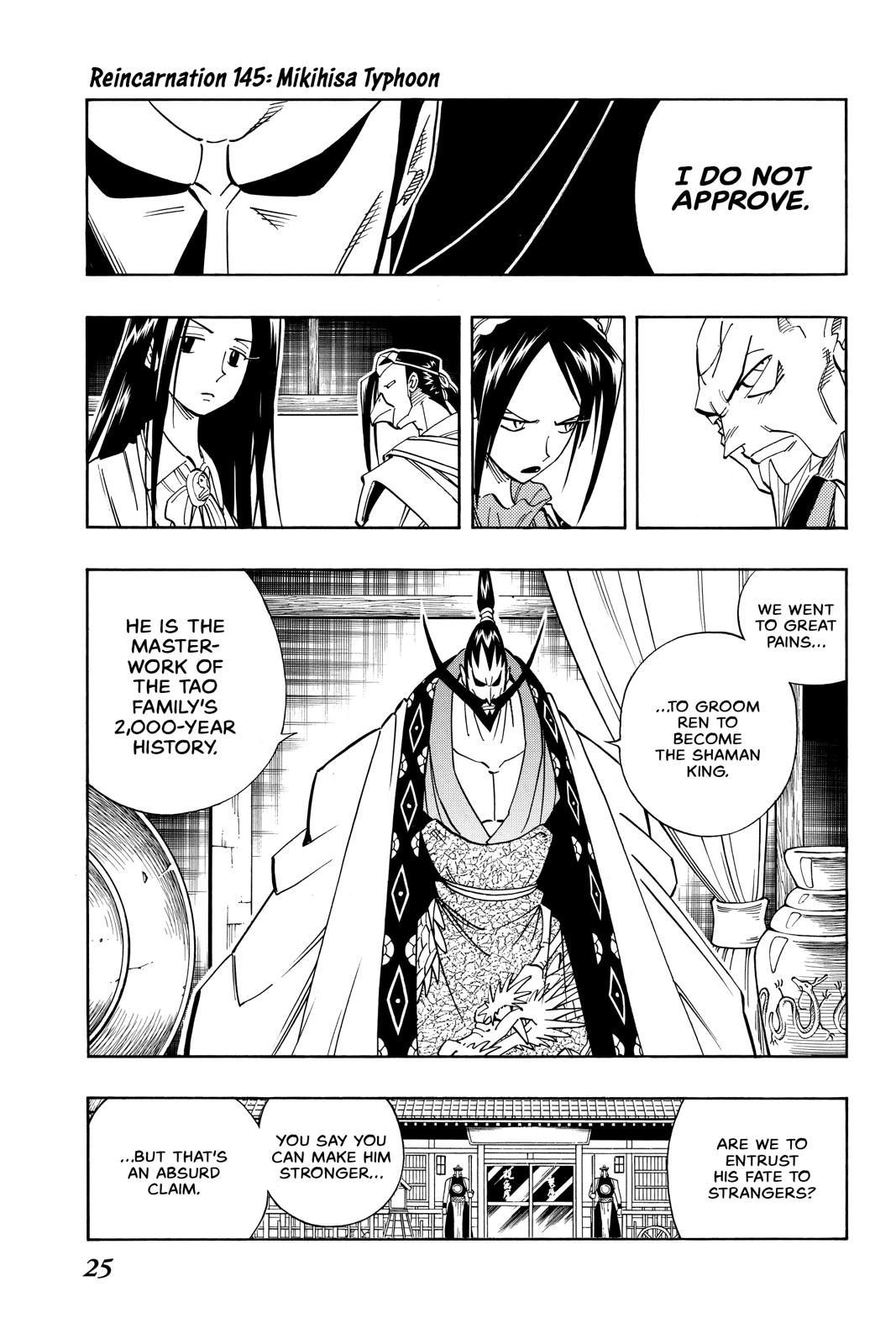 Shaman King chapter 145 page 1