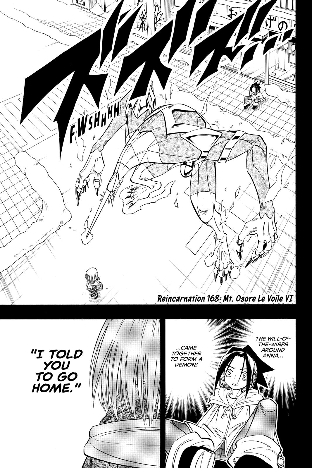 Shaman King chapter 168 page 1