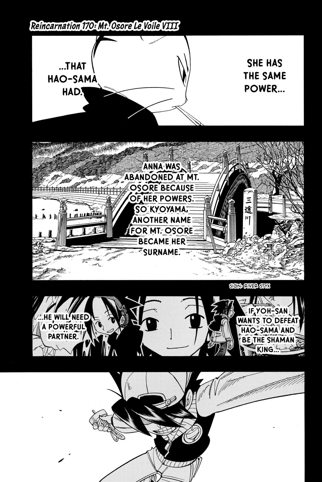 Shaman King chapter 170 page 1