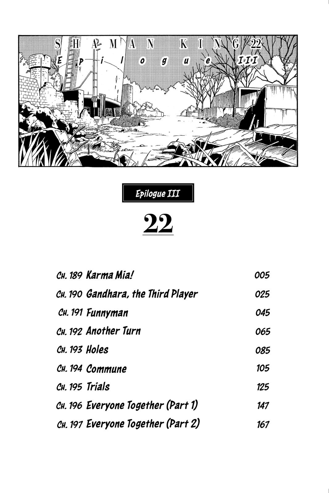 Shaman King chapter 189 page 4