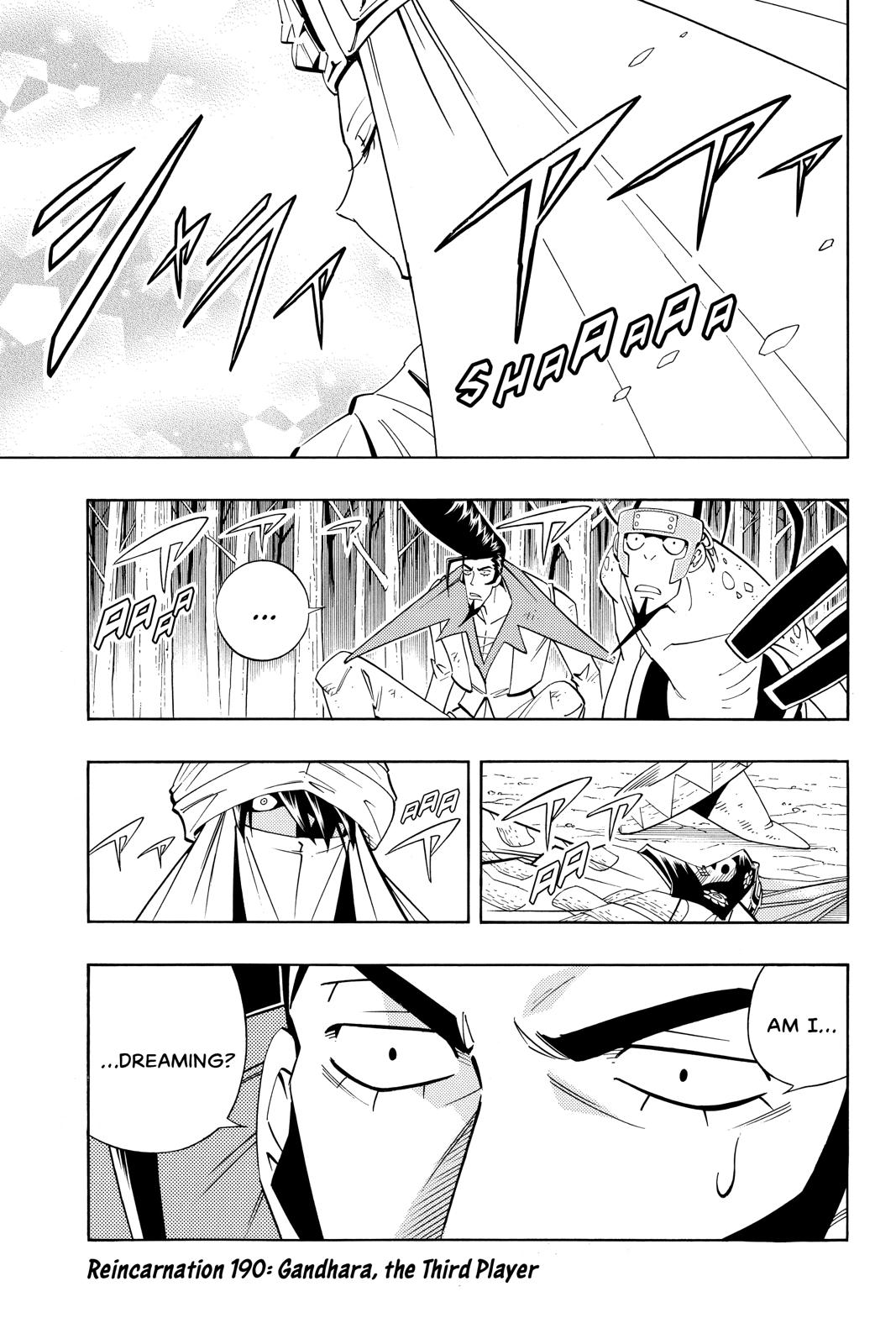 Shaman King chapter 190 page 1