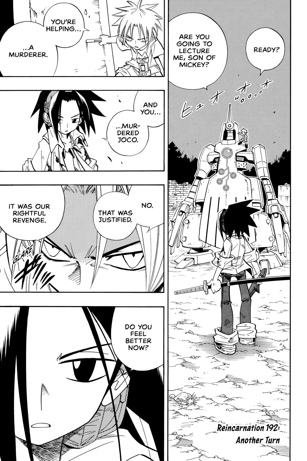 Shaman King chapter 192 page 1