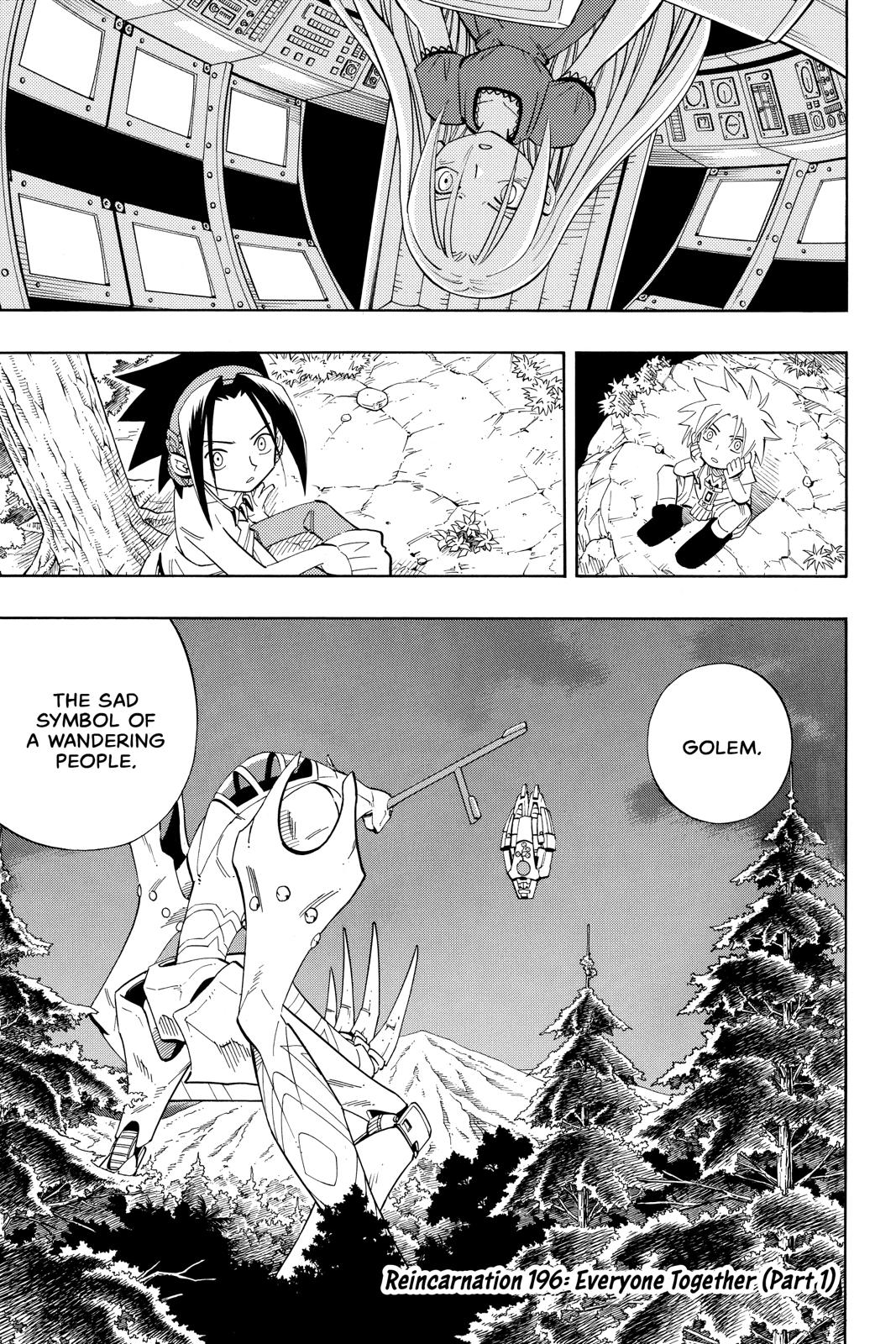 Shaman King chapter 196 page 1