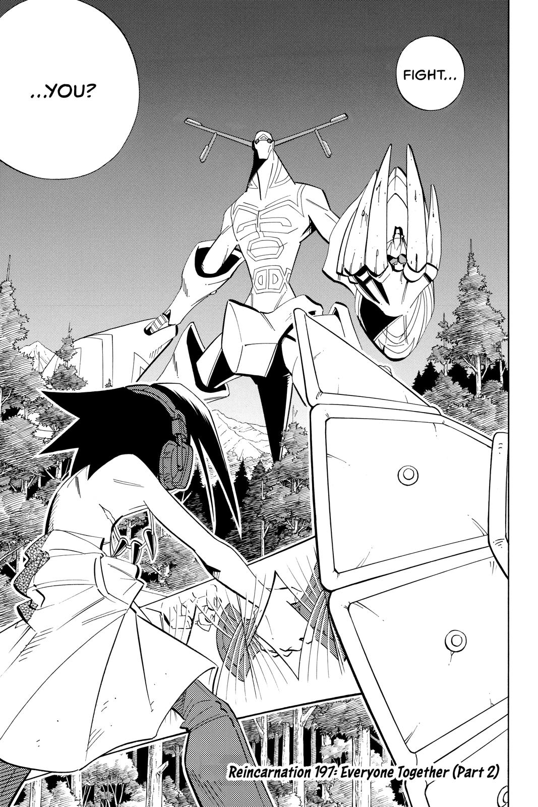 Shaman King chapter 197 page 1