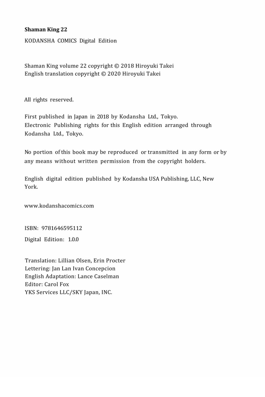 Shaman King chapter 197 page 19