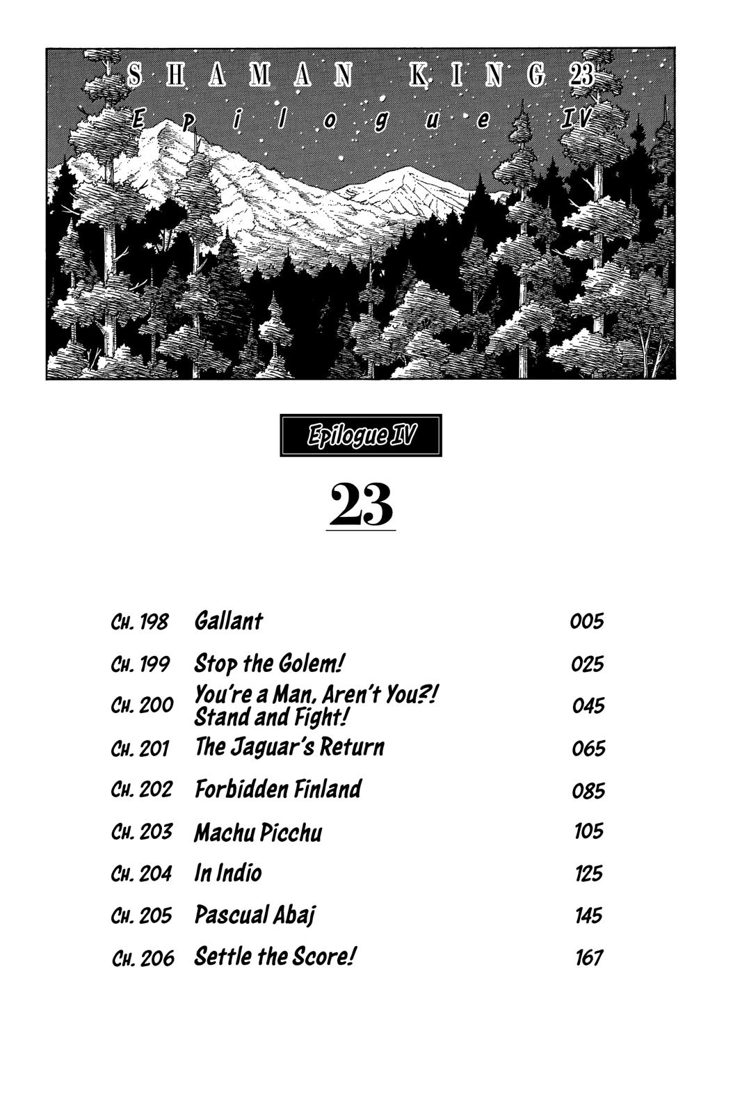 Shaman King chapter 198 page 4