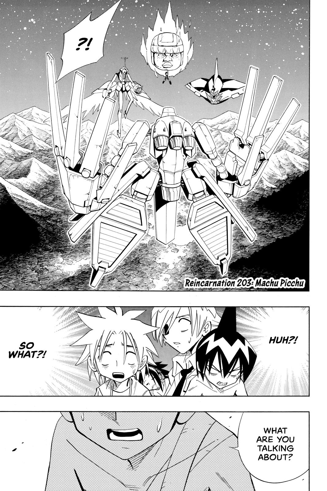 Shaman King chapter 203 page 1