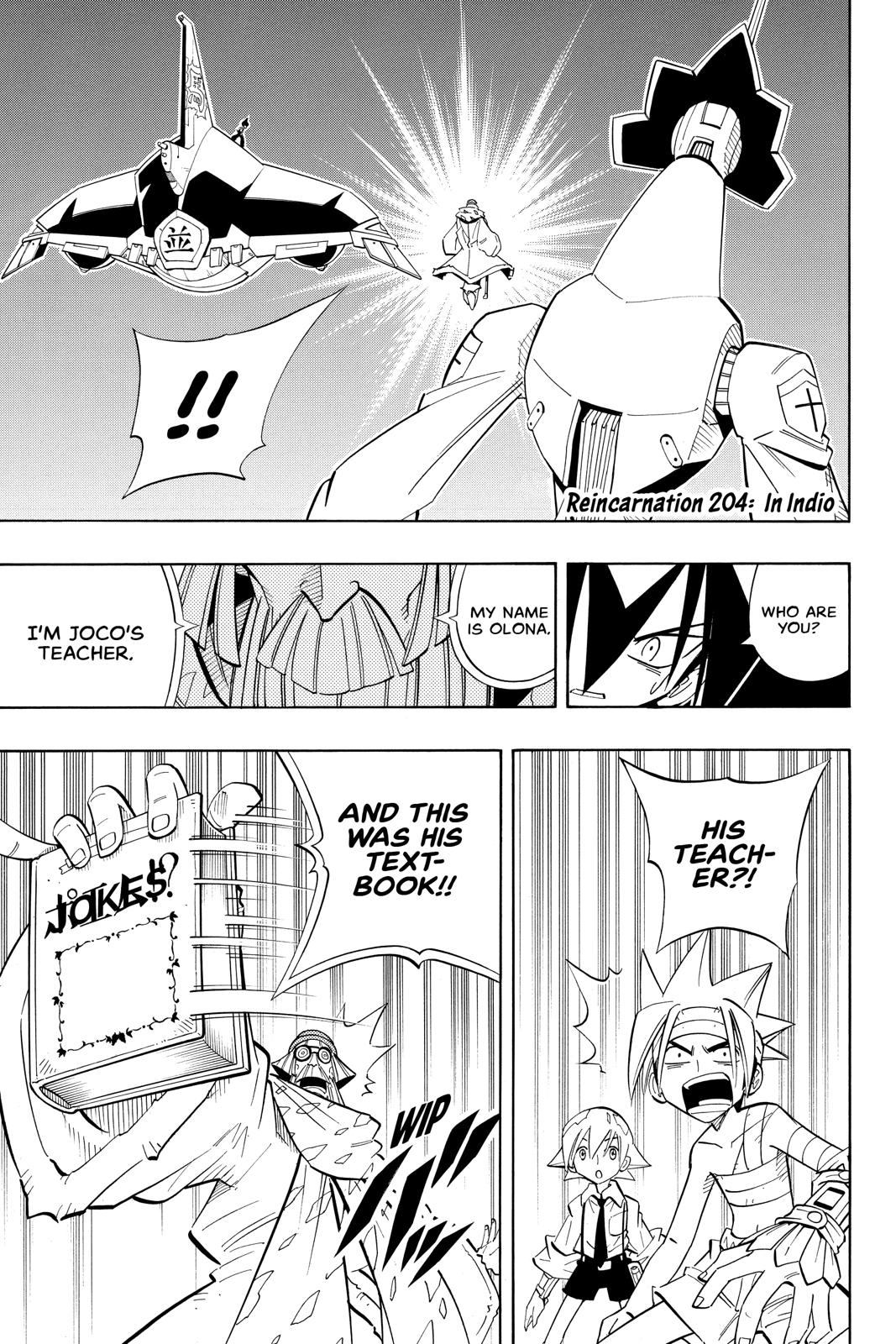 Shaman King chapter 204 page 1