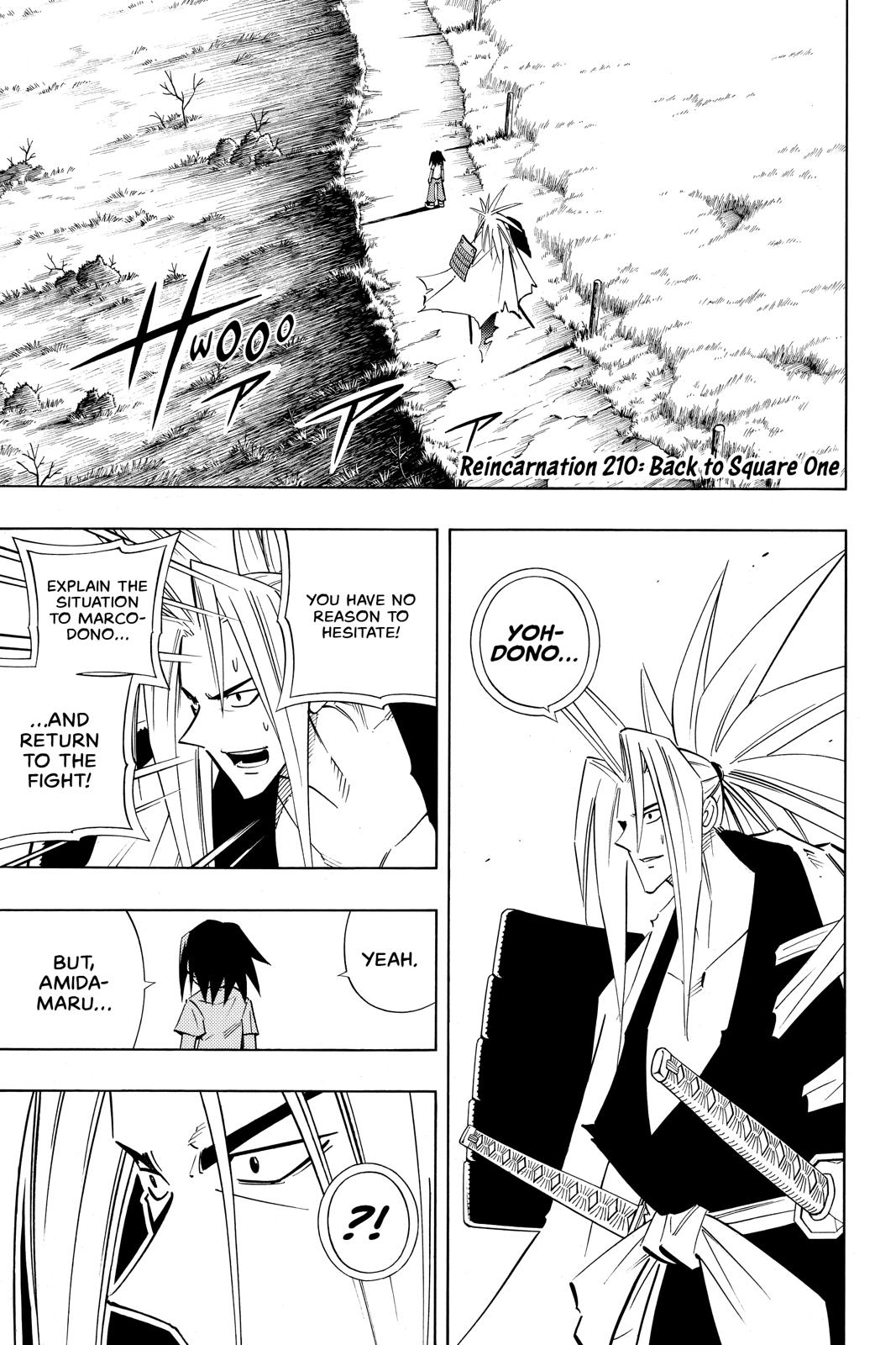Shaman King chapter 210 page 1