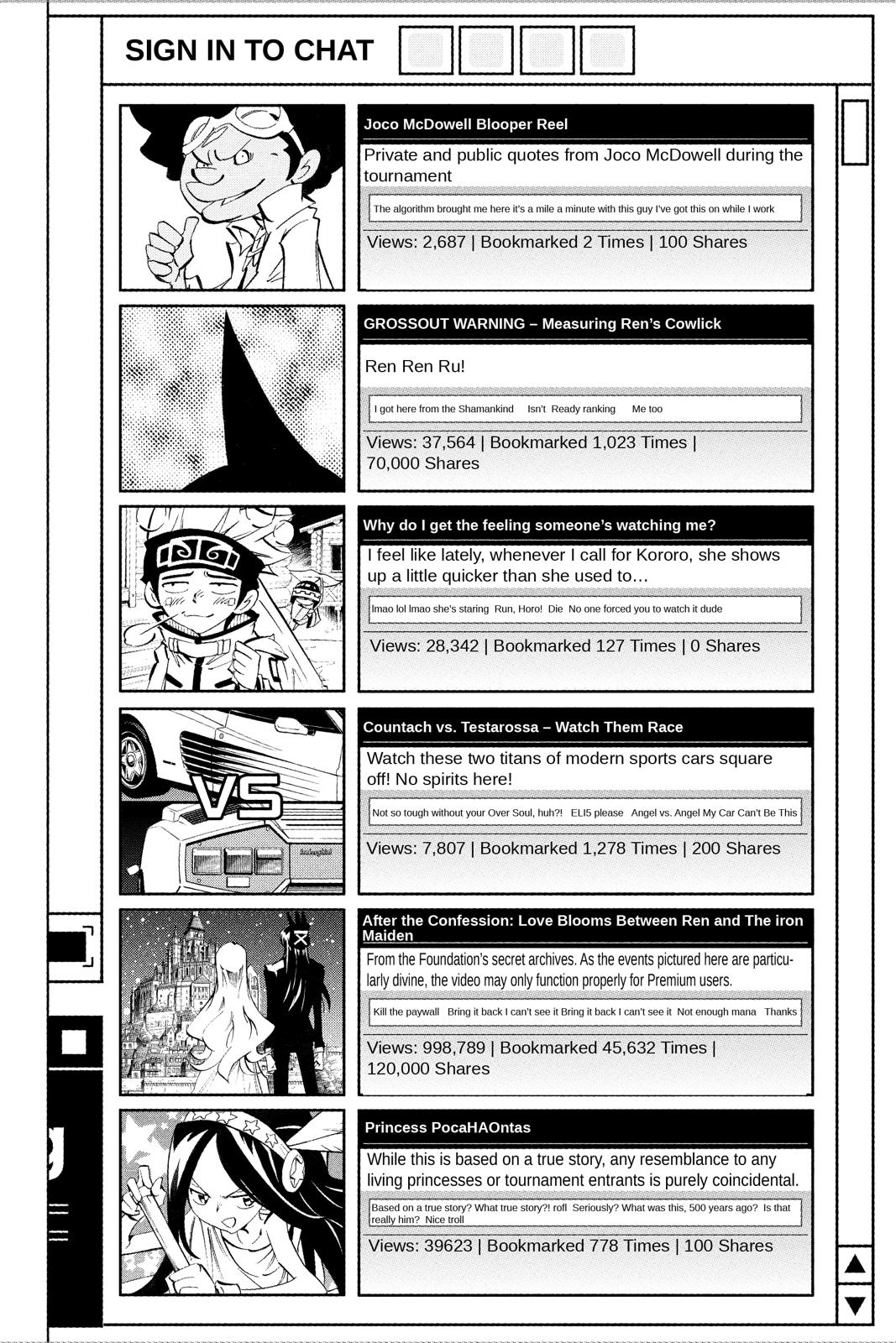 Shaman King chapter 215 page 21