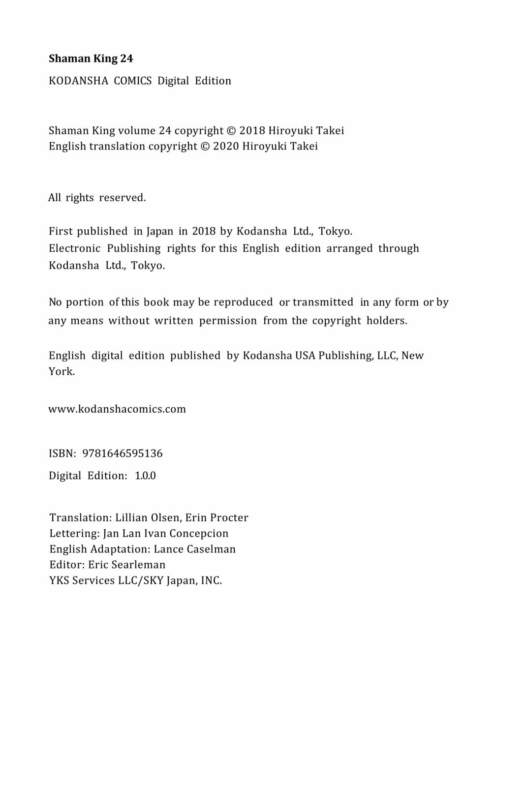 Shaman King chapter 215 page 25